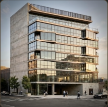 110 Biscayne Spaces boutique office rendering.