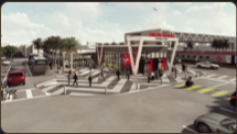 Brightline Aventura Station rendering.